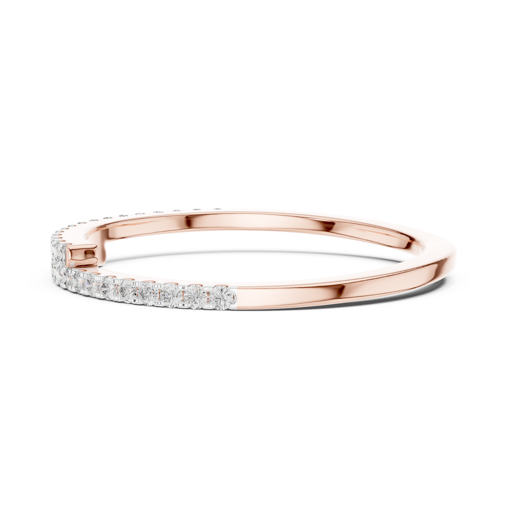 Double Row Pavé Diamond Ring