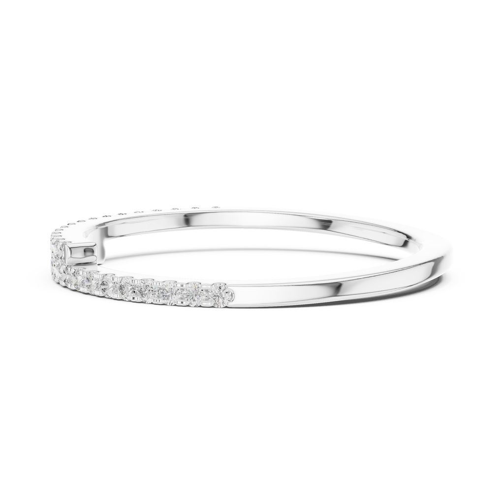 Double Row Pavé Diamond Ring