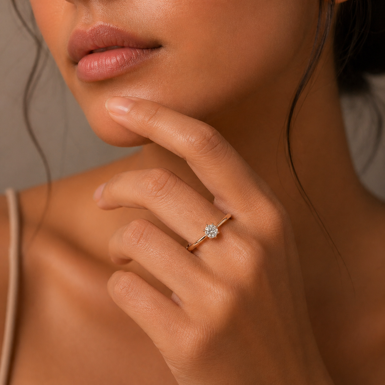 Classic Solitaire Diamond Ring