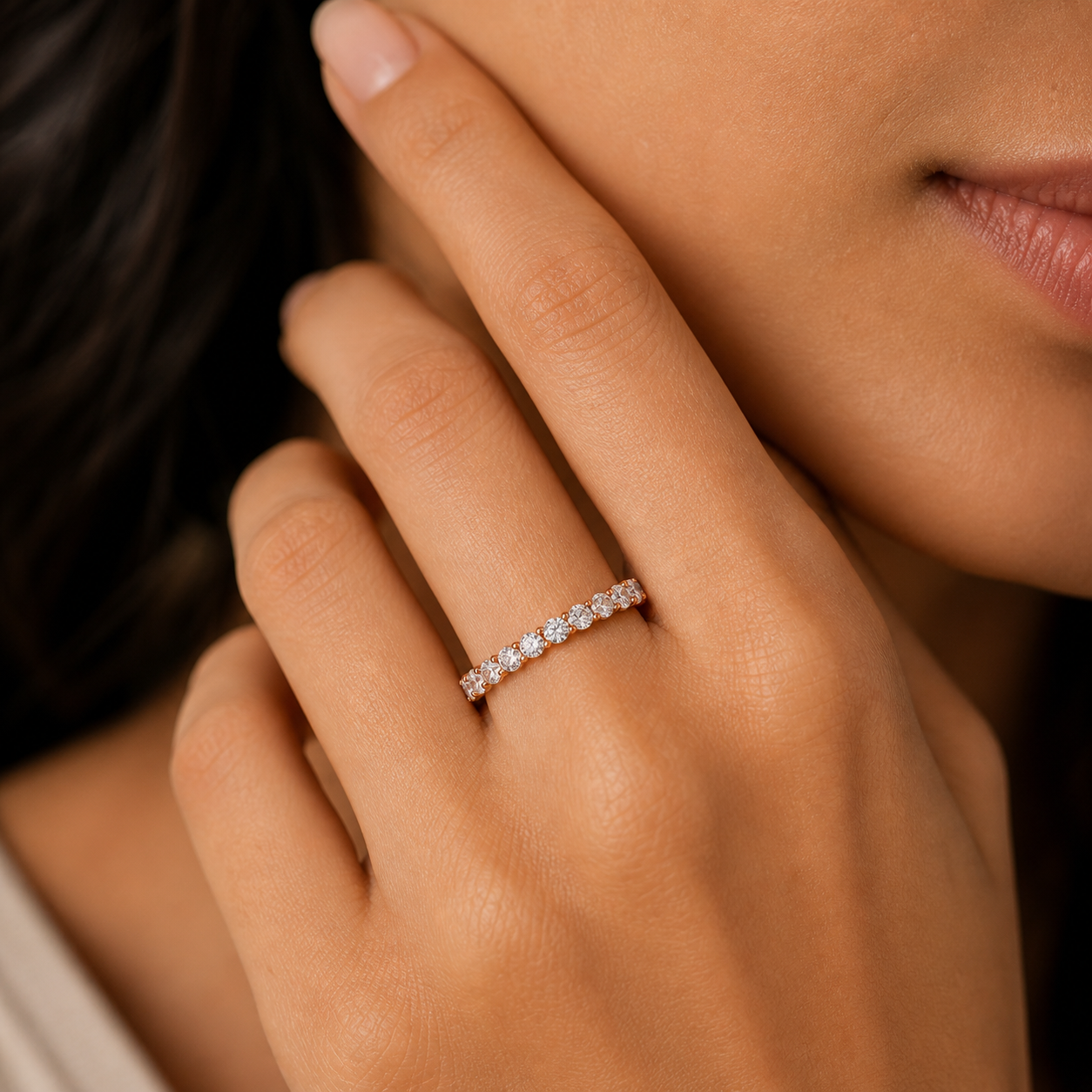 Full Eternity Diamond Ring