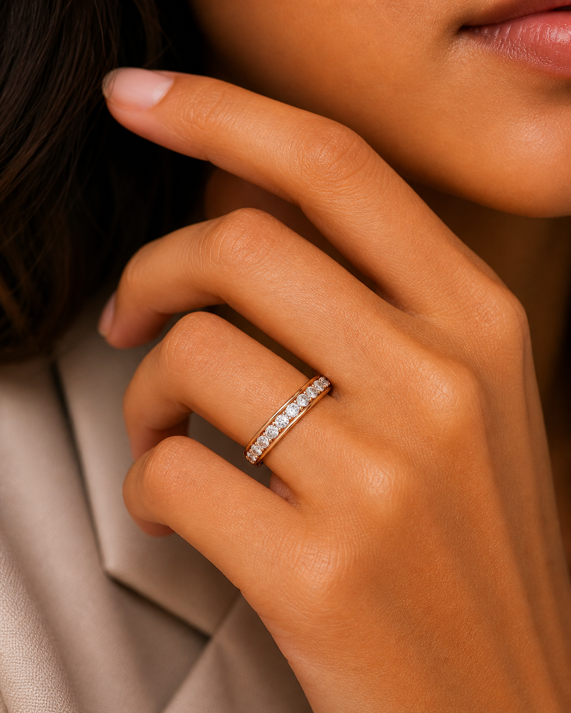Classic Diamond Eternity Band
