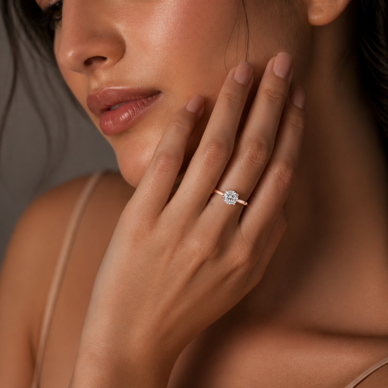 Round Brilliant Solitaire Ring