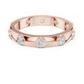 Bezel Set Diamond Band Ring