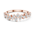 Diamond Crown Cluster Ring