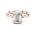 Emerald Cut Diamond Engagement Ring