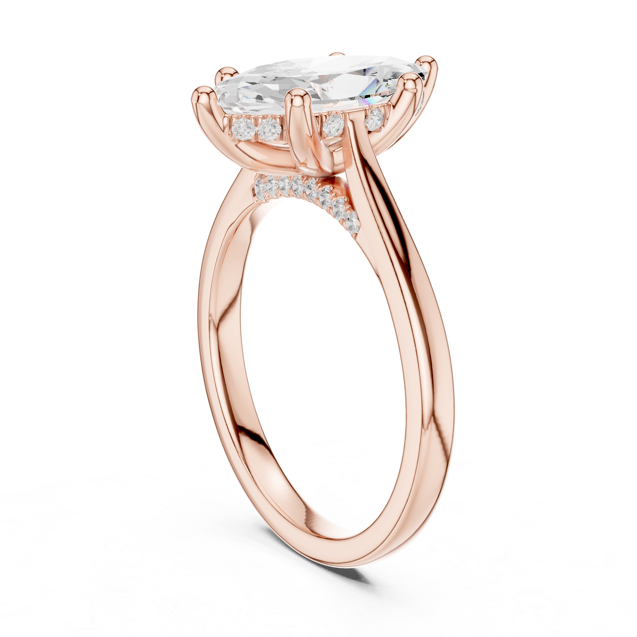 Marquise Cut Solitaire Ring