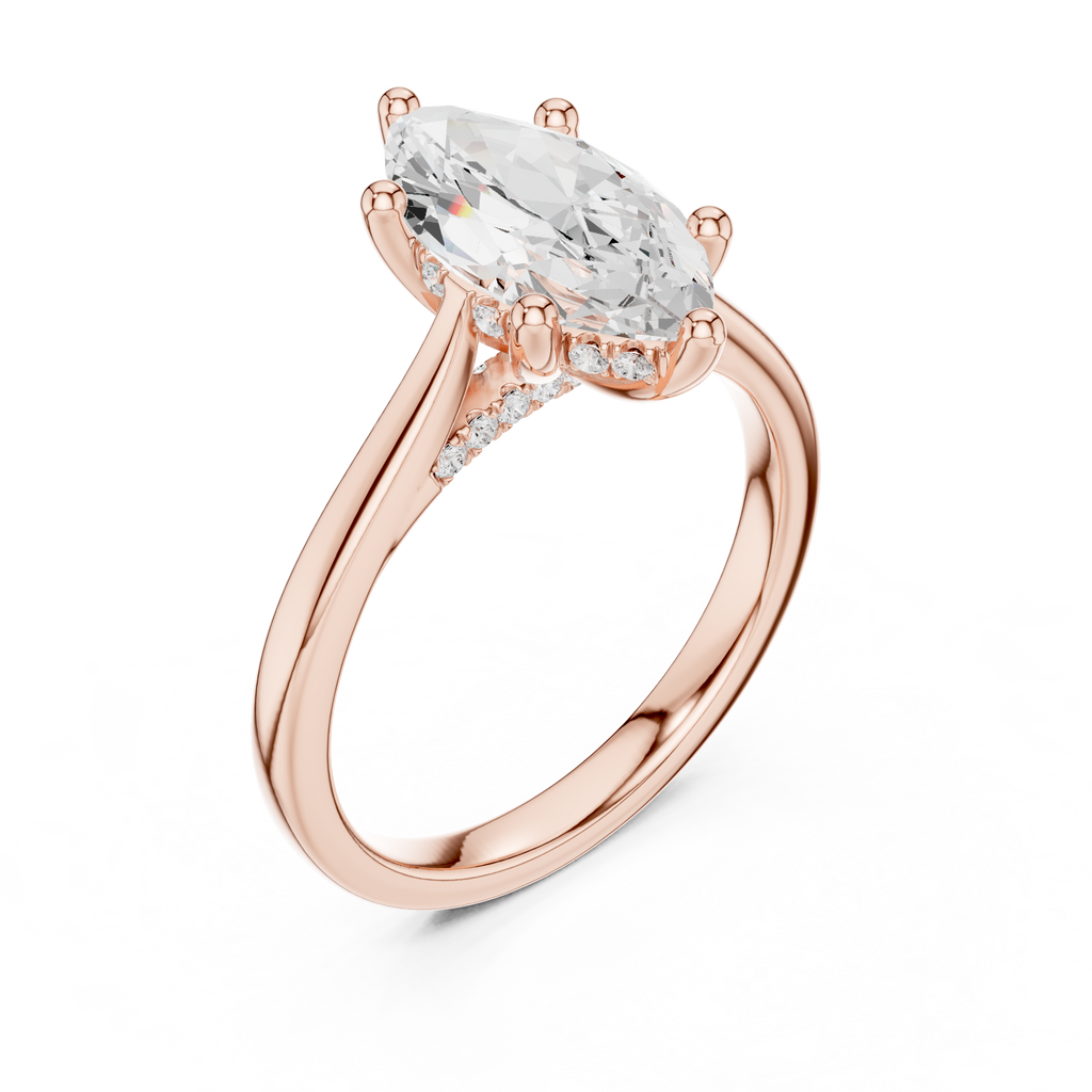 Marquise Cut Solitaire Ring