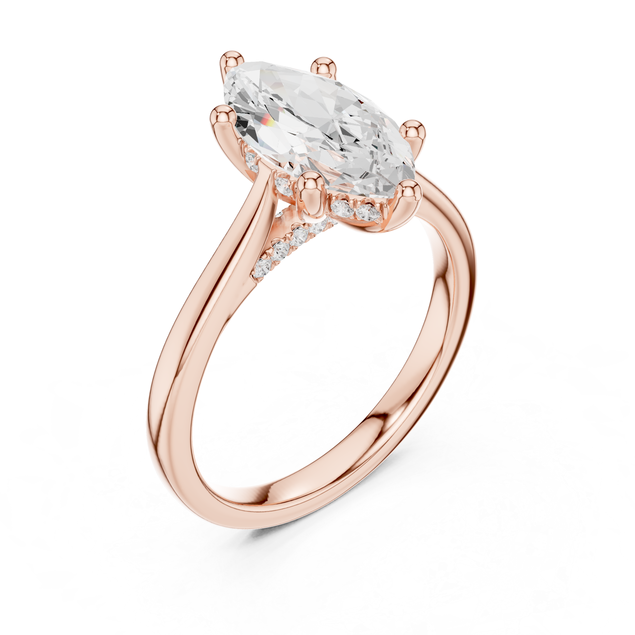 Marquise Cut Solitaire Ring
