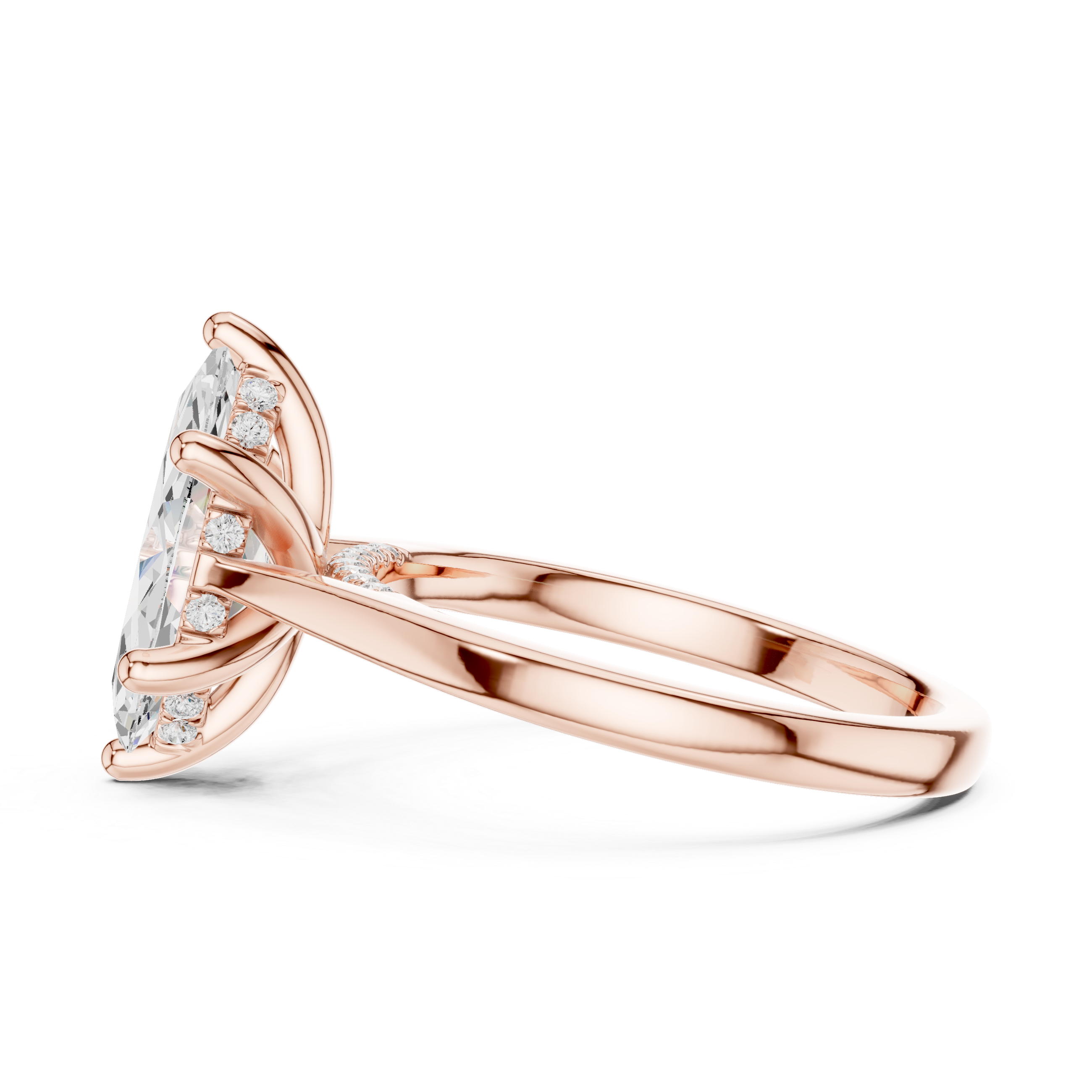 Marquise Cut Solitaire Ring