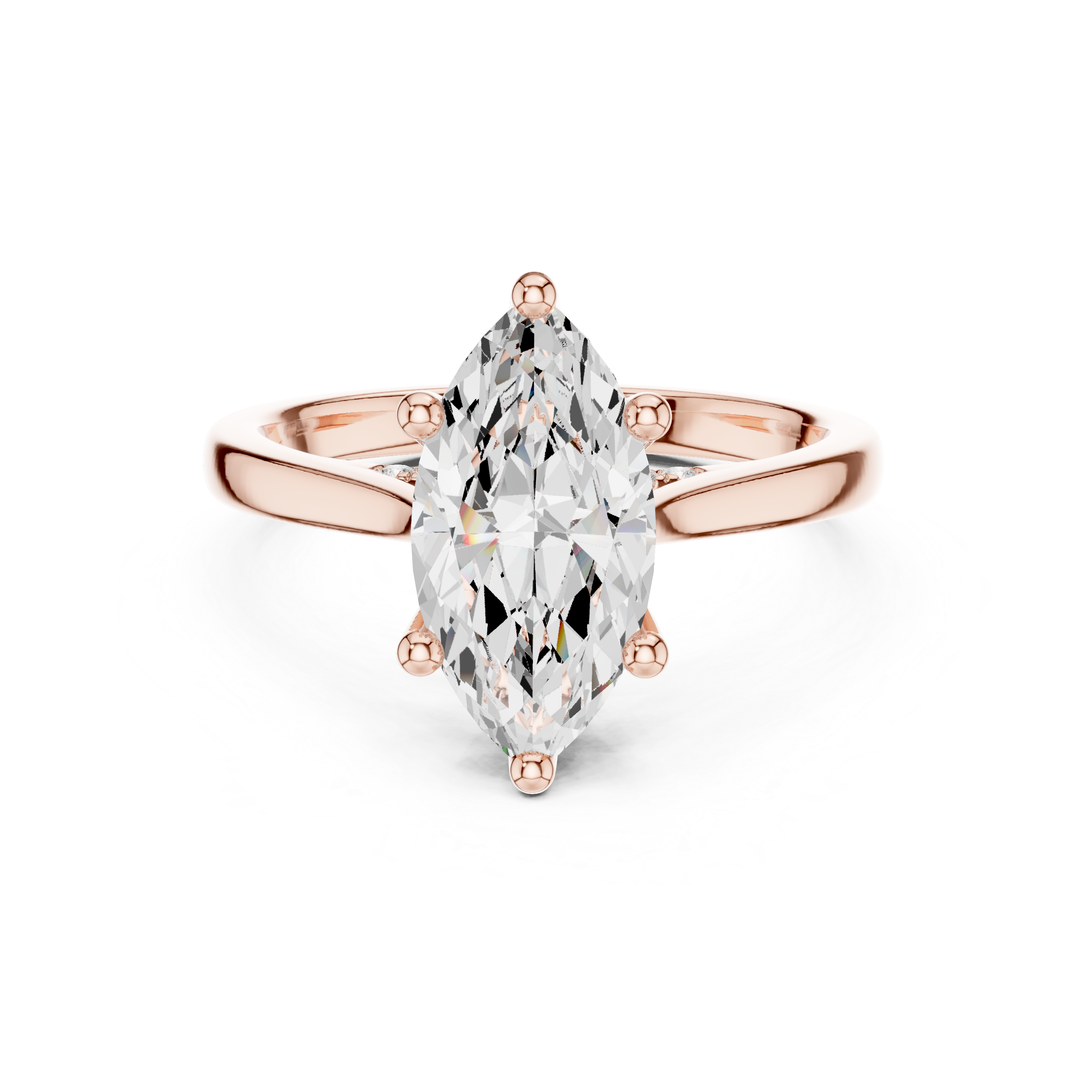 Marquise Cut Solitaire Ring