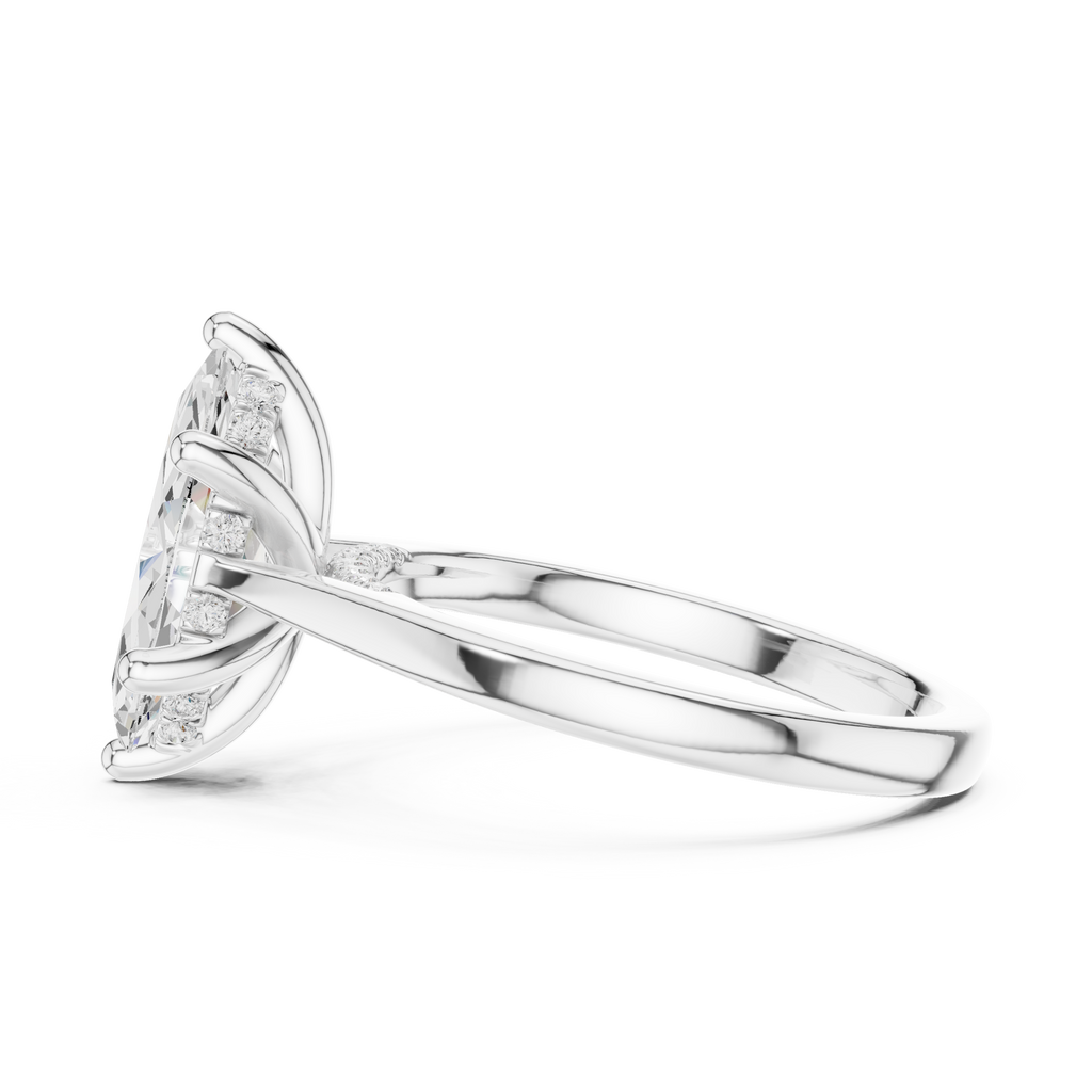 Marquise Cut Solitaire Ring