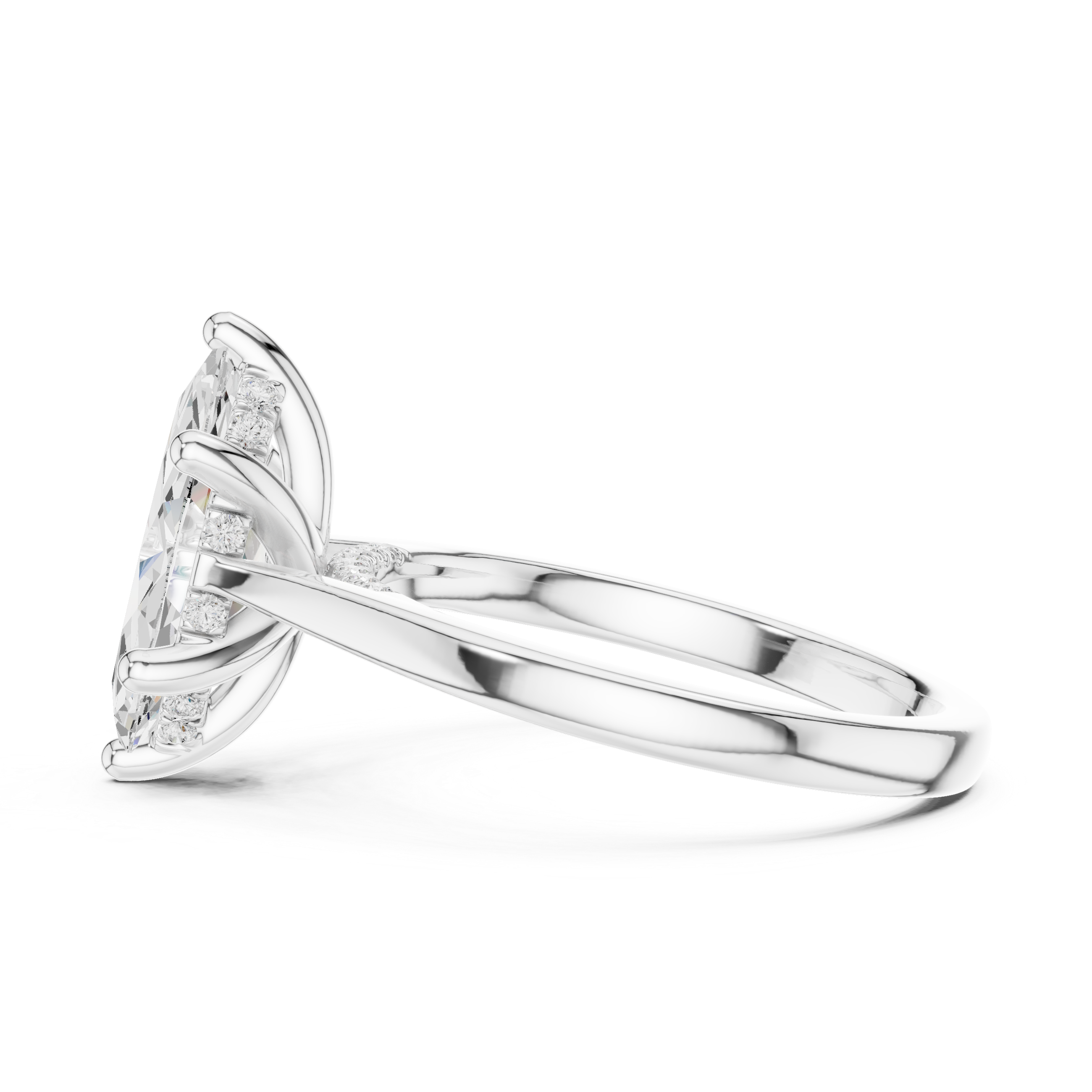 Marquise Cut Solitaire Ring