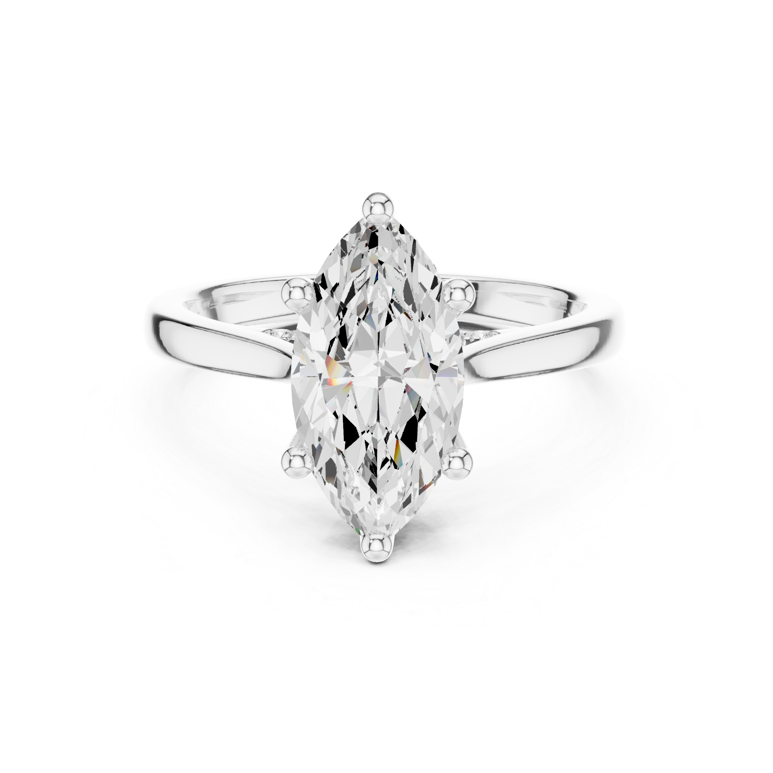 Marquise Cut Solitaire Ring