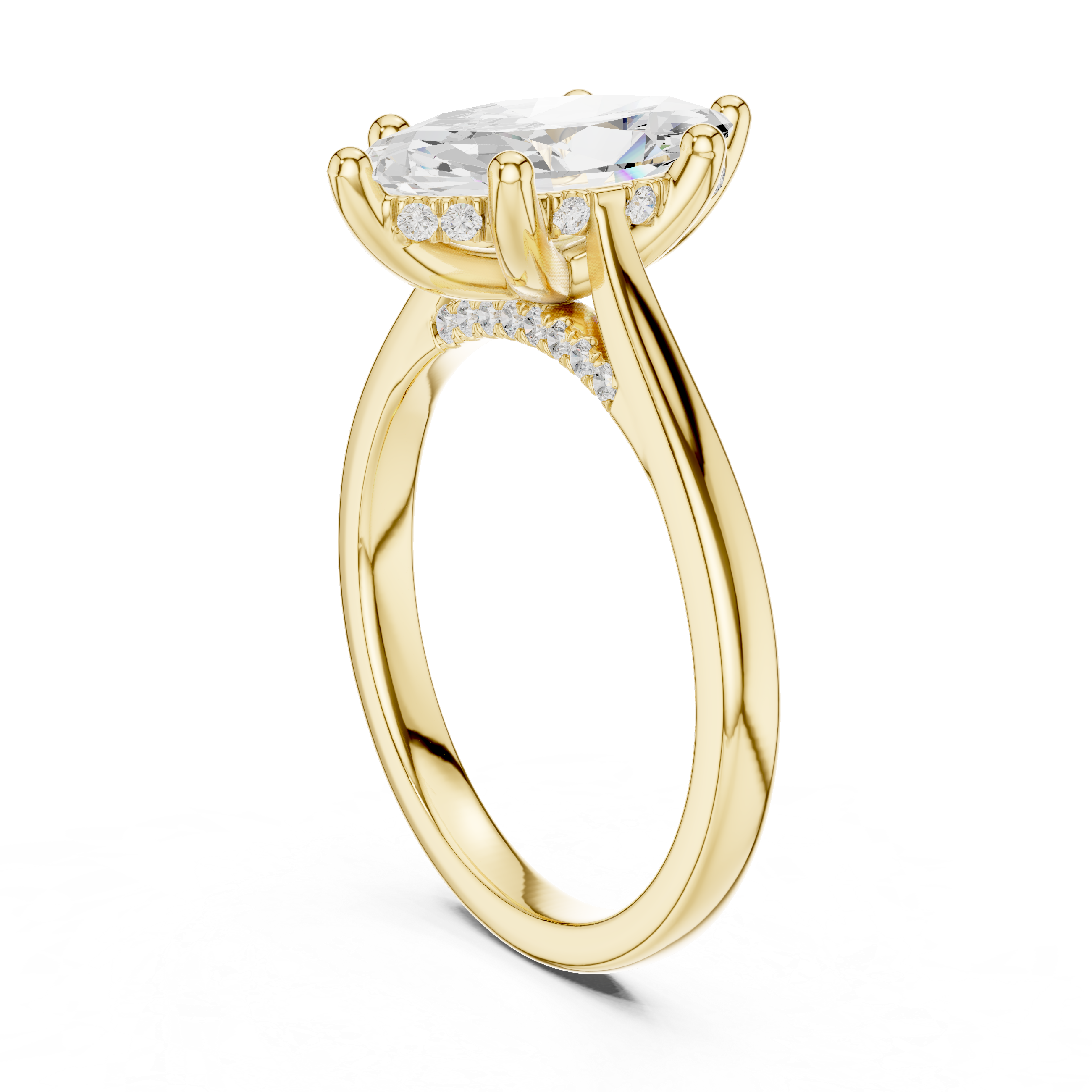 Marquise Cut Solitaire Ring