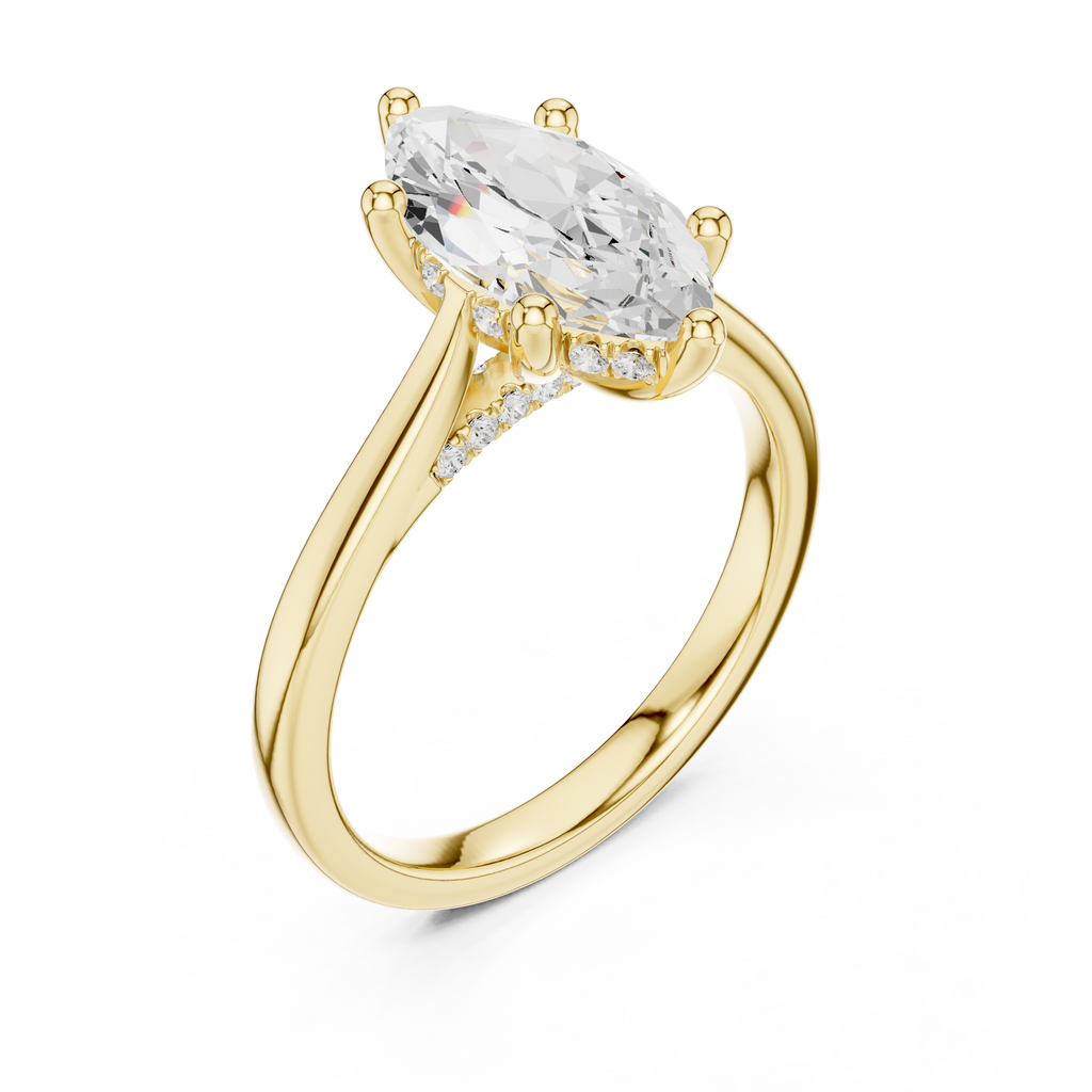 Marquise Cut Solitaire Ring