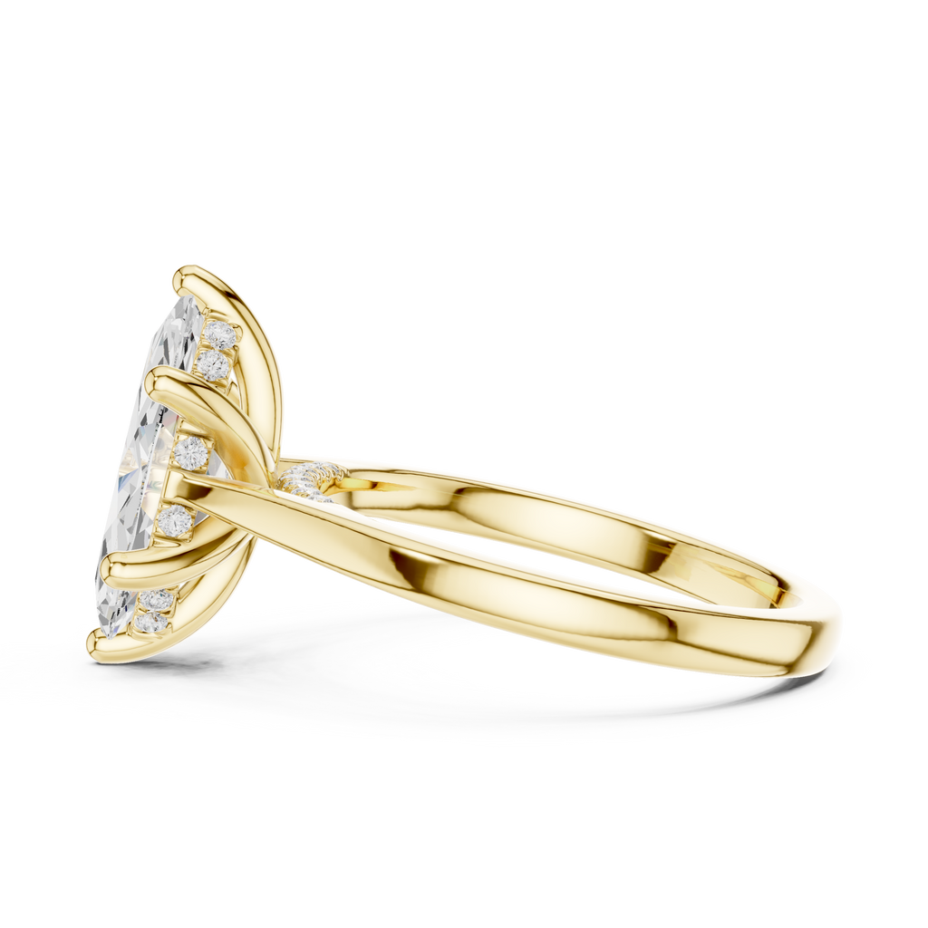 Marquise Cut Solitaire Ring