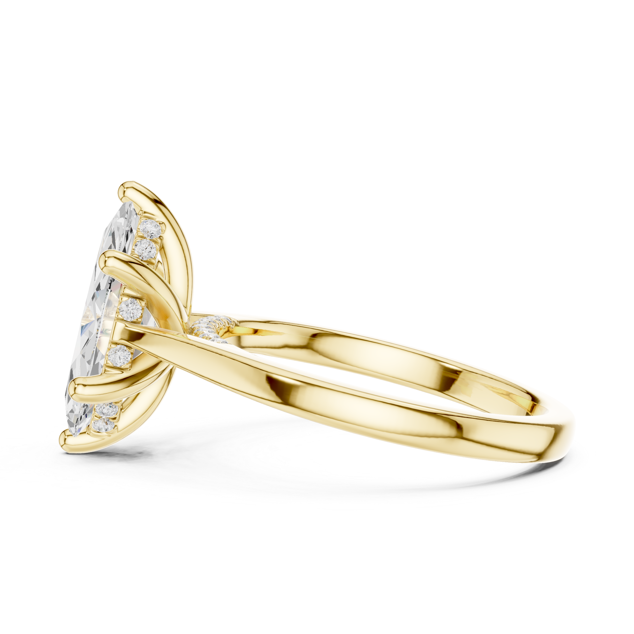 Marquise Cut Solitaire Ring