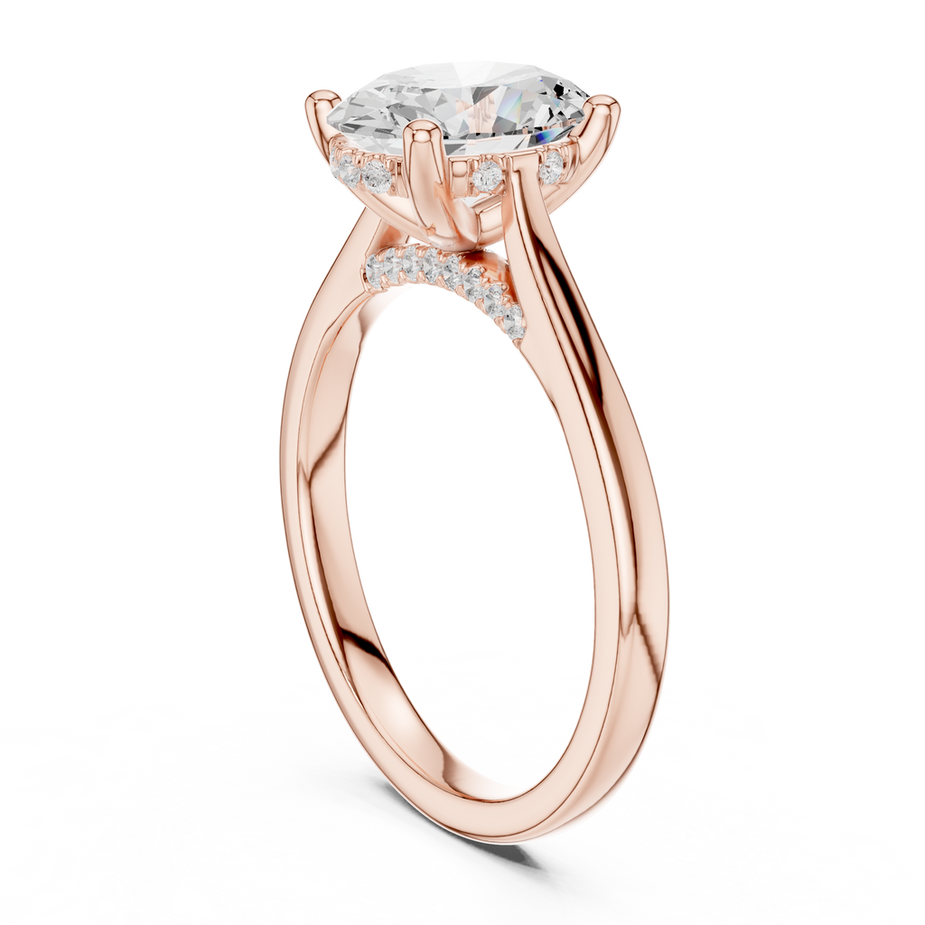 Oval Cut Solitaire Ring