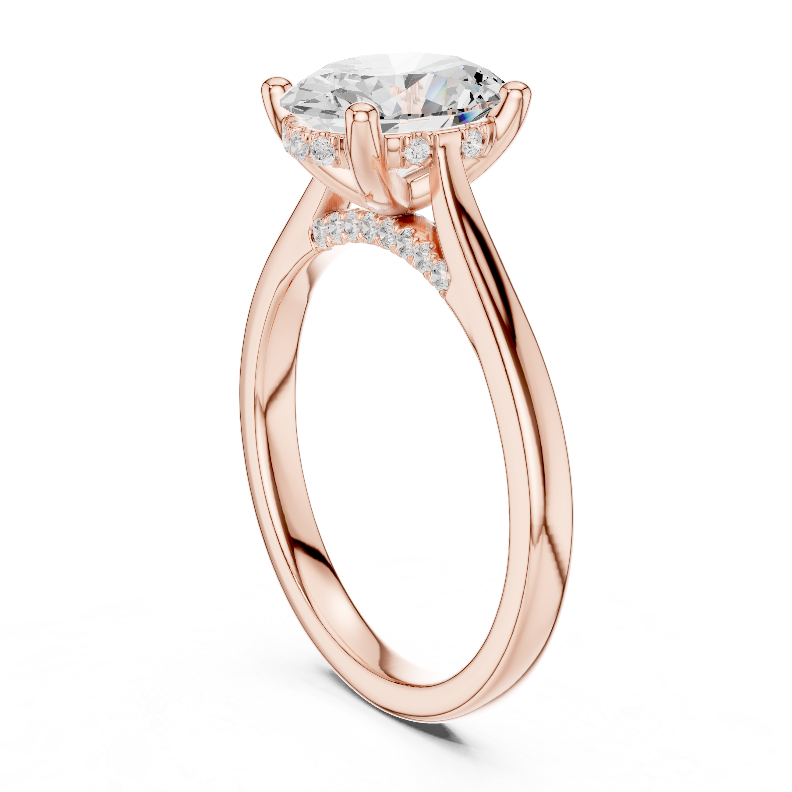 Oval Cut Solitaire Ring