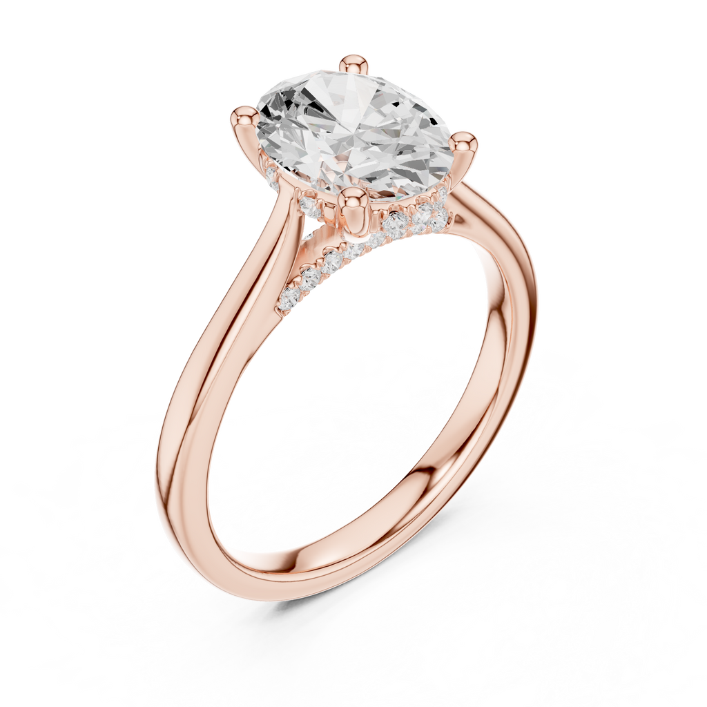 Oval Cut Solitaire Ring