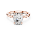 Oval Cut Solitaire Ring