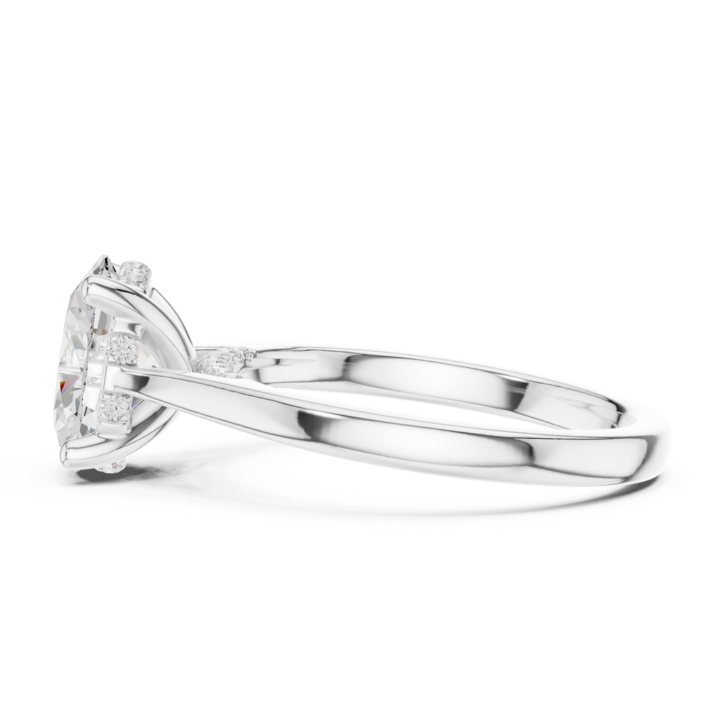 Oval Cut Solitaire Ring