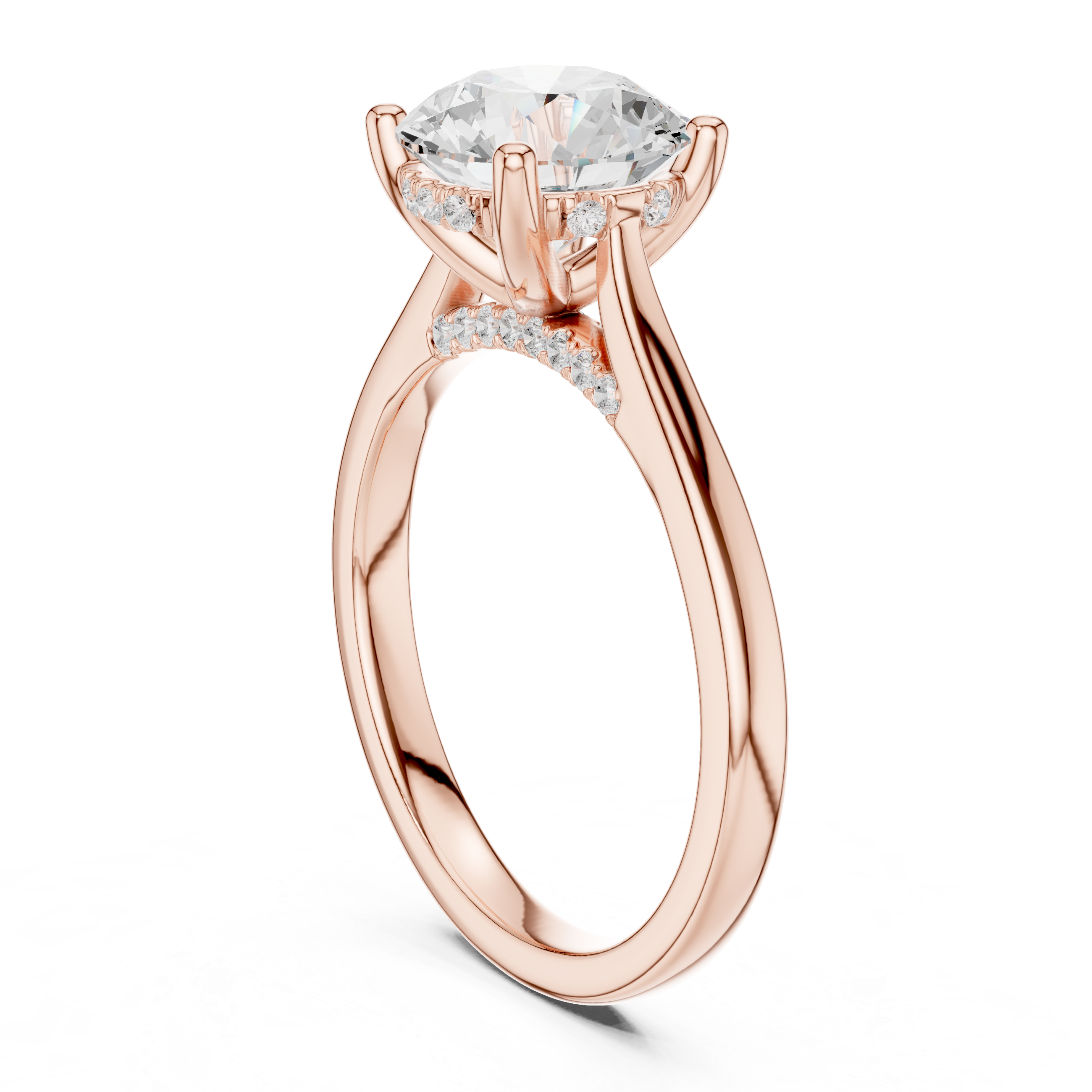 Round Brilliant Solitaire Ring