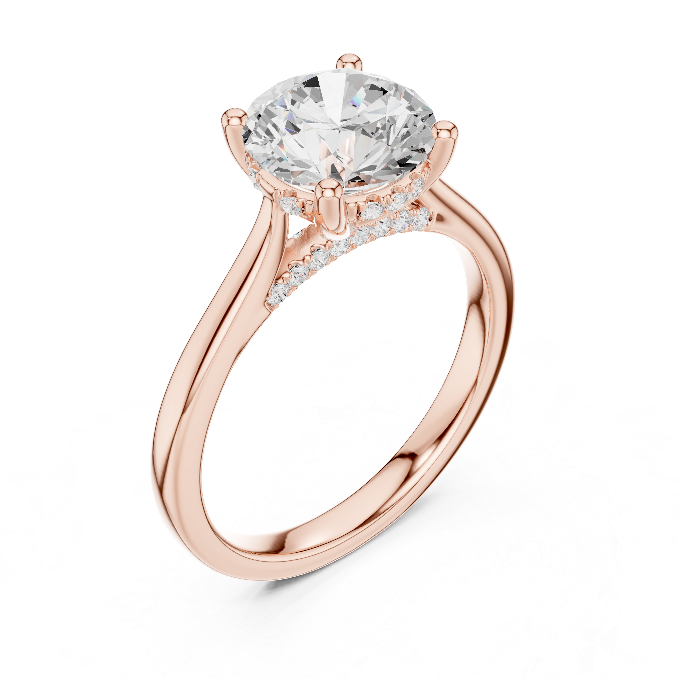 Round Brilliant Solitaire Ring