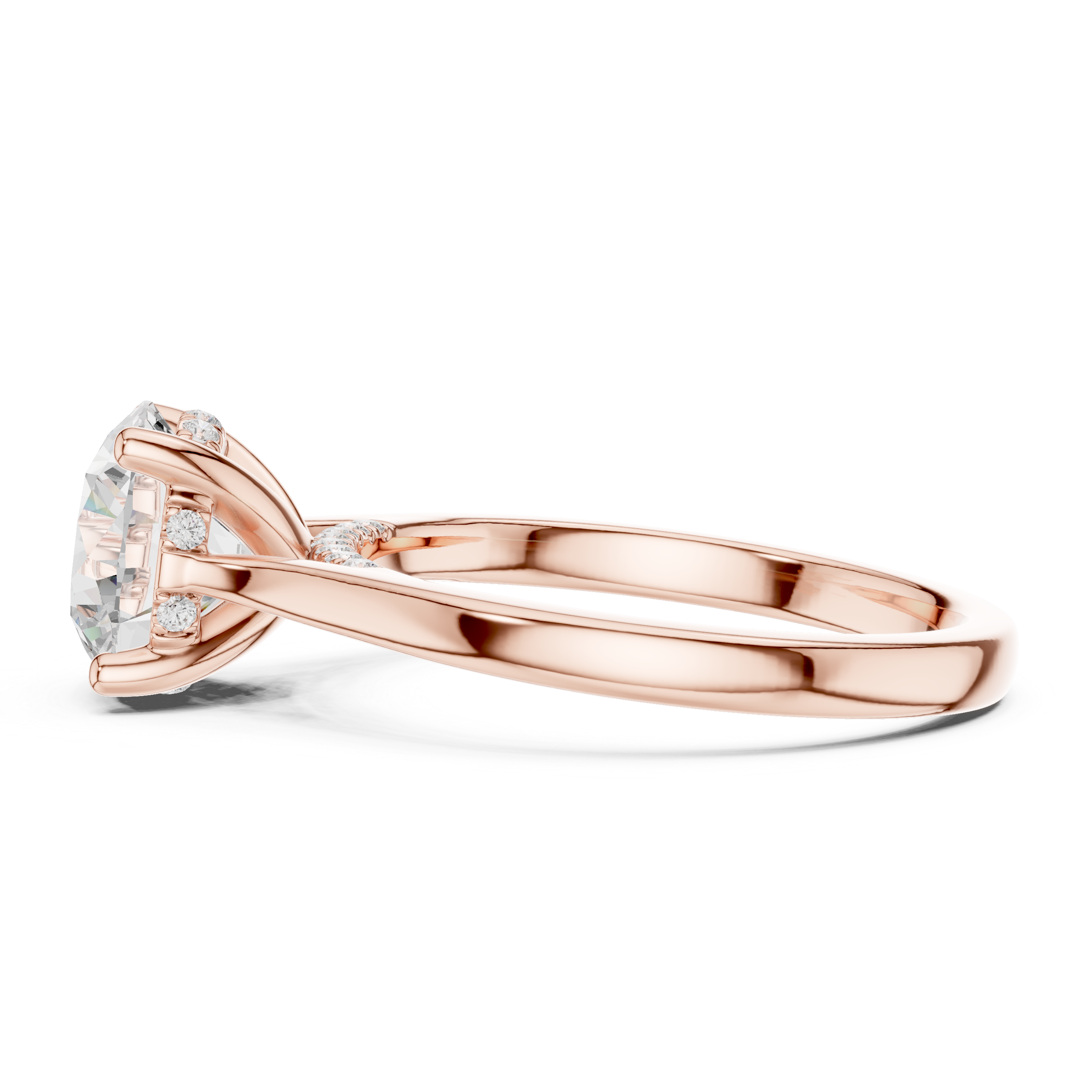 Round Brilliant Solitaire Ring