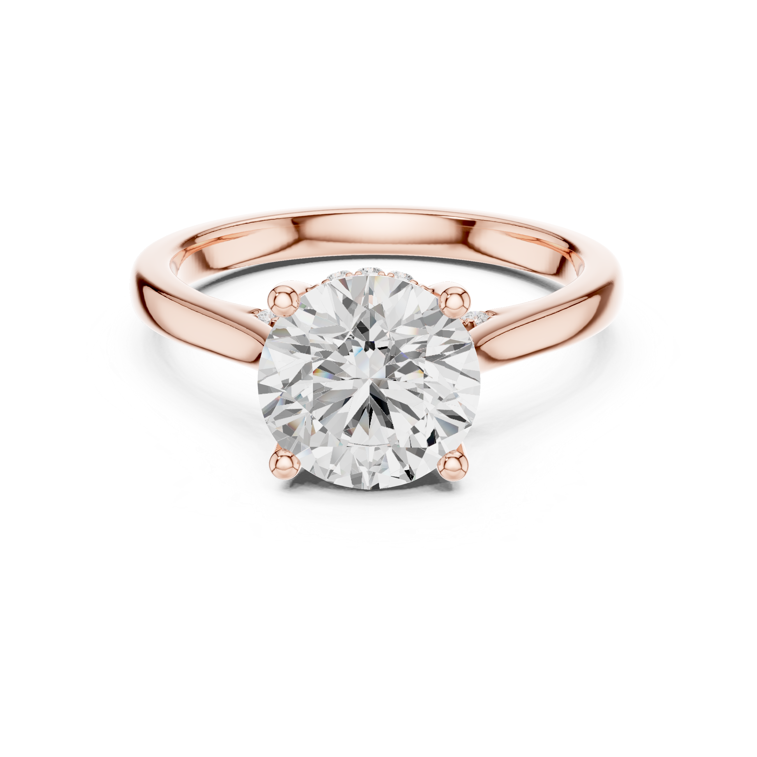Round Brilliant Solitaire Ring