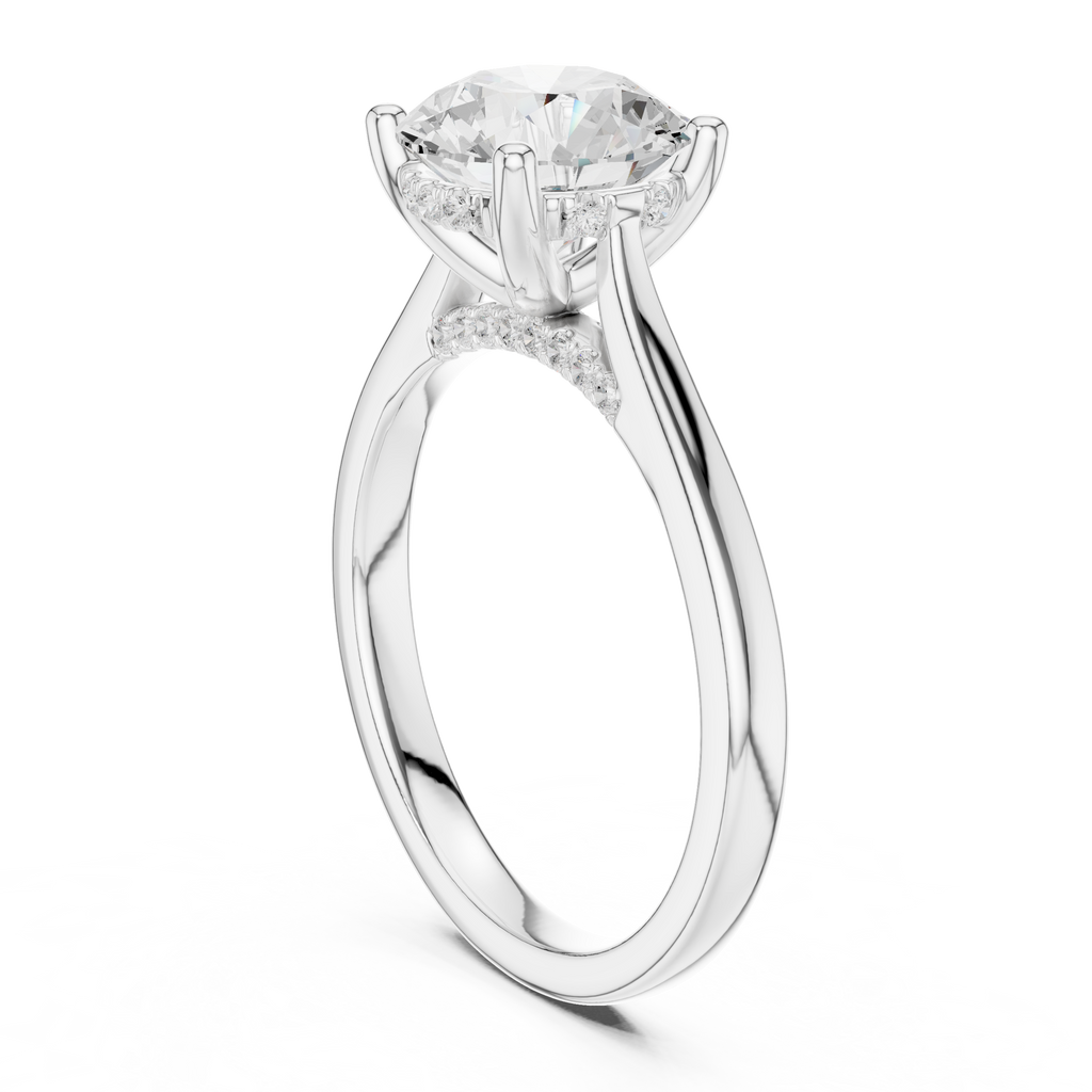 Round Brilliant Solitaire Ring