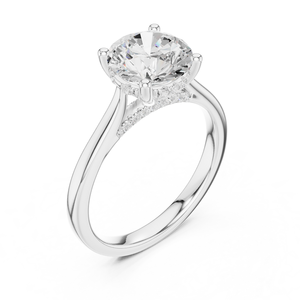 Round Brilliant Solitaire Ring