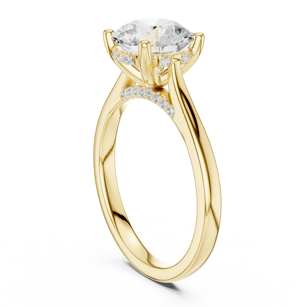Round Brilliant Solitaire Ring