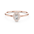 Royal Marquise Halo Ring