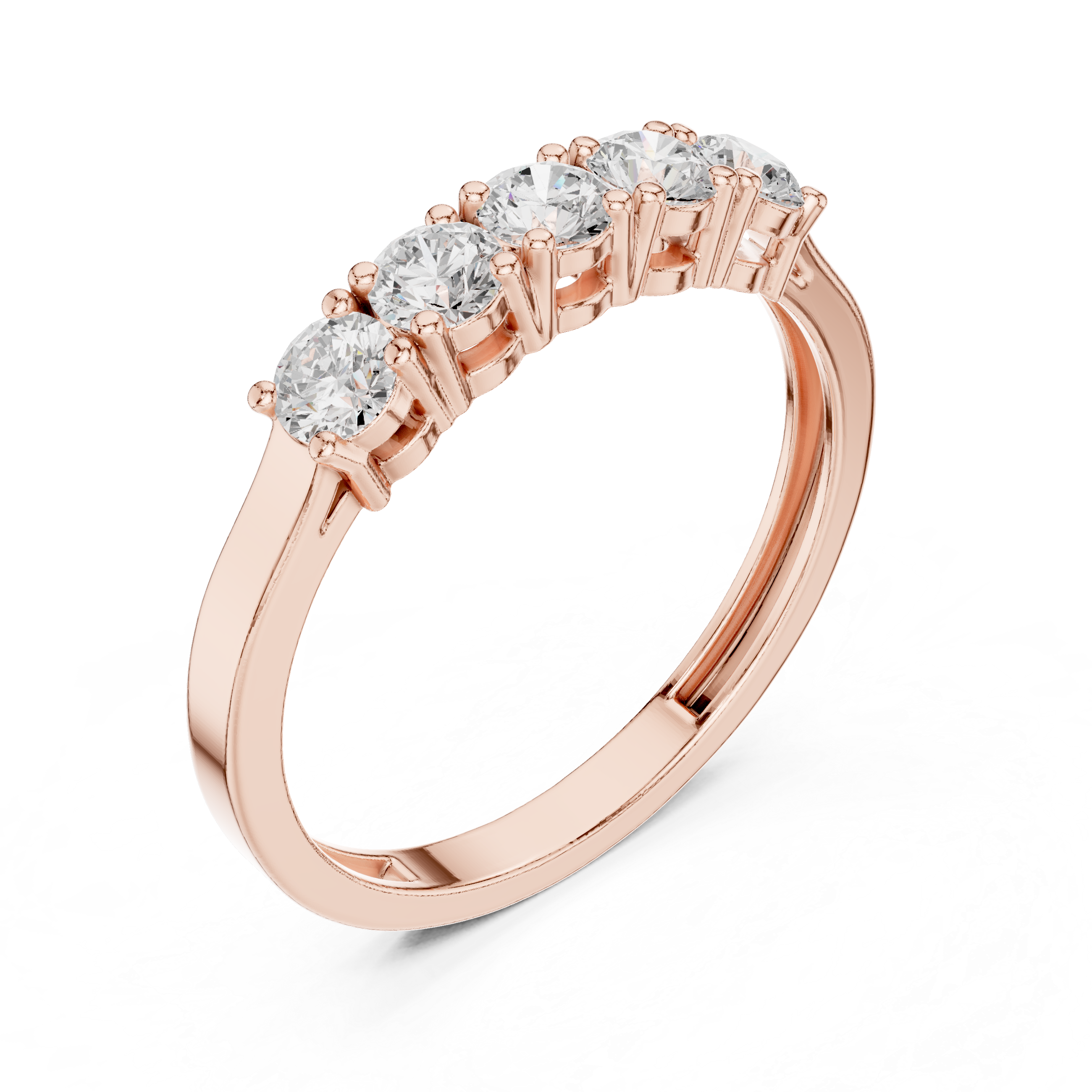 Five Stone Diamond Ring