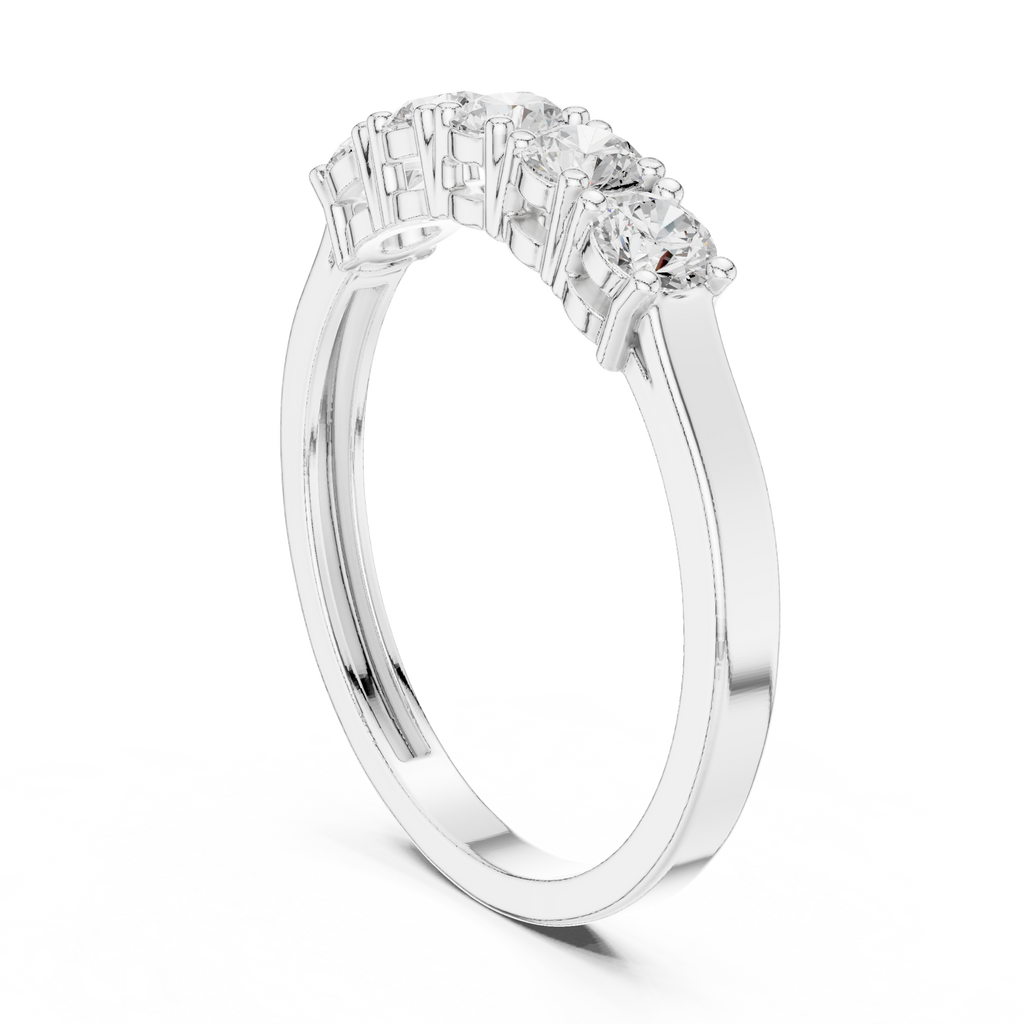 Five Stone Diamond Ring