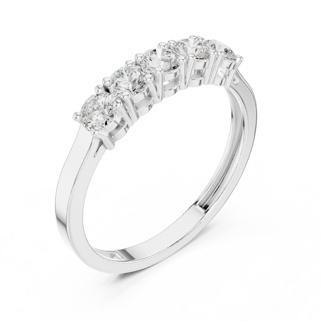 Five Stone Diamond Ring