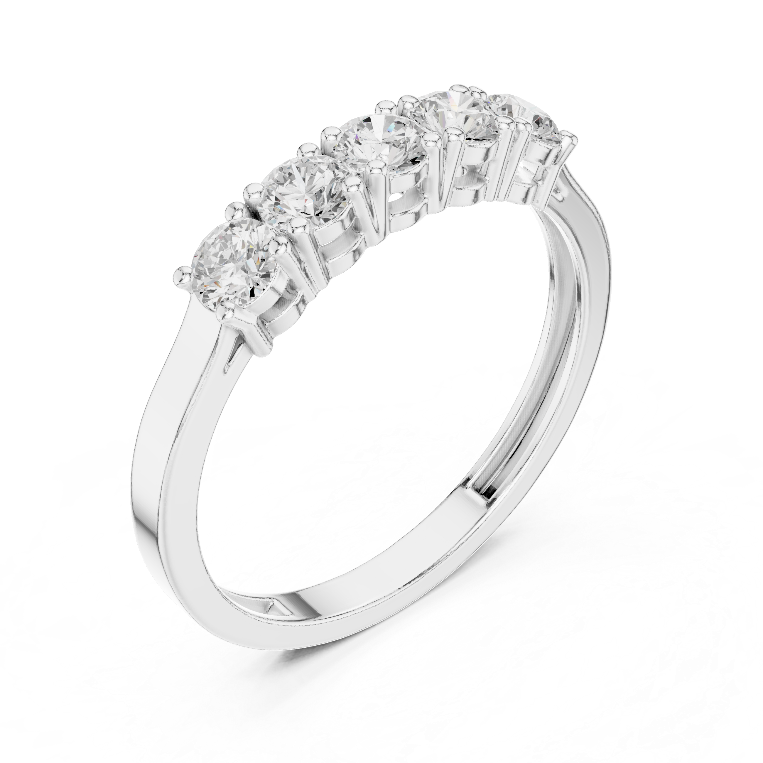 Five Stone Diamond Ring