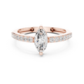 Marquise Diamond Engagement Ring