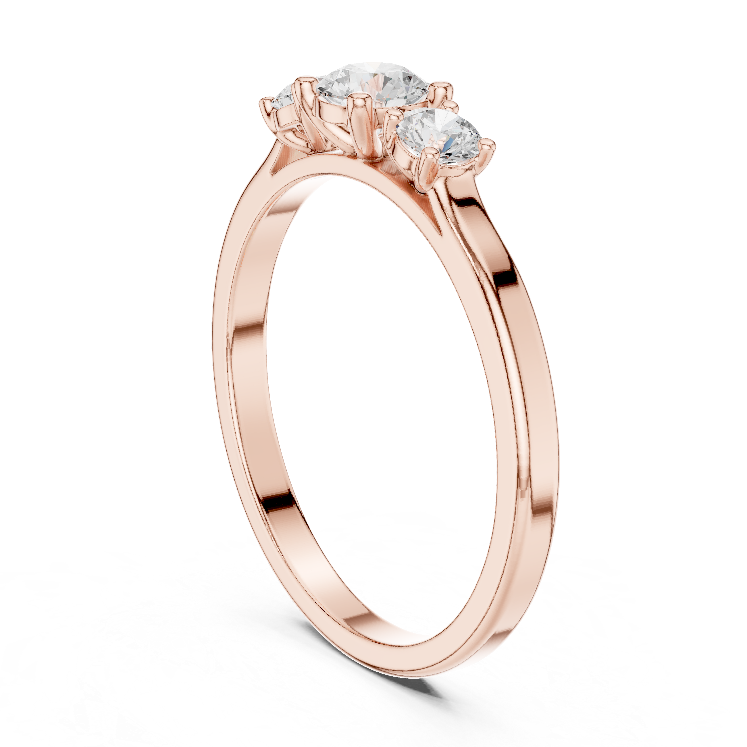 Three Stone Diamond Ring