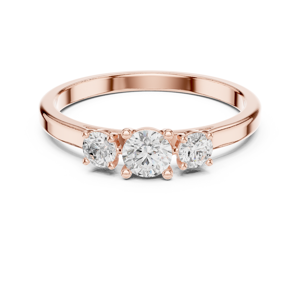 Three Stone Diamond Ring