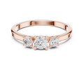 Three Stone Diamond Ring