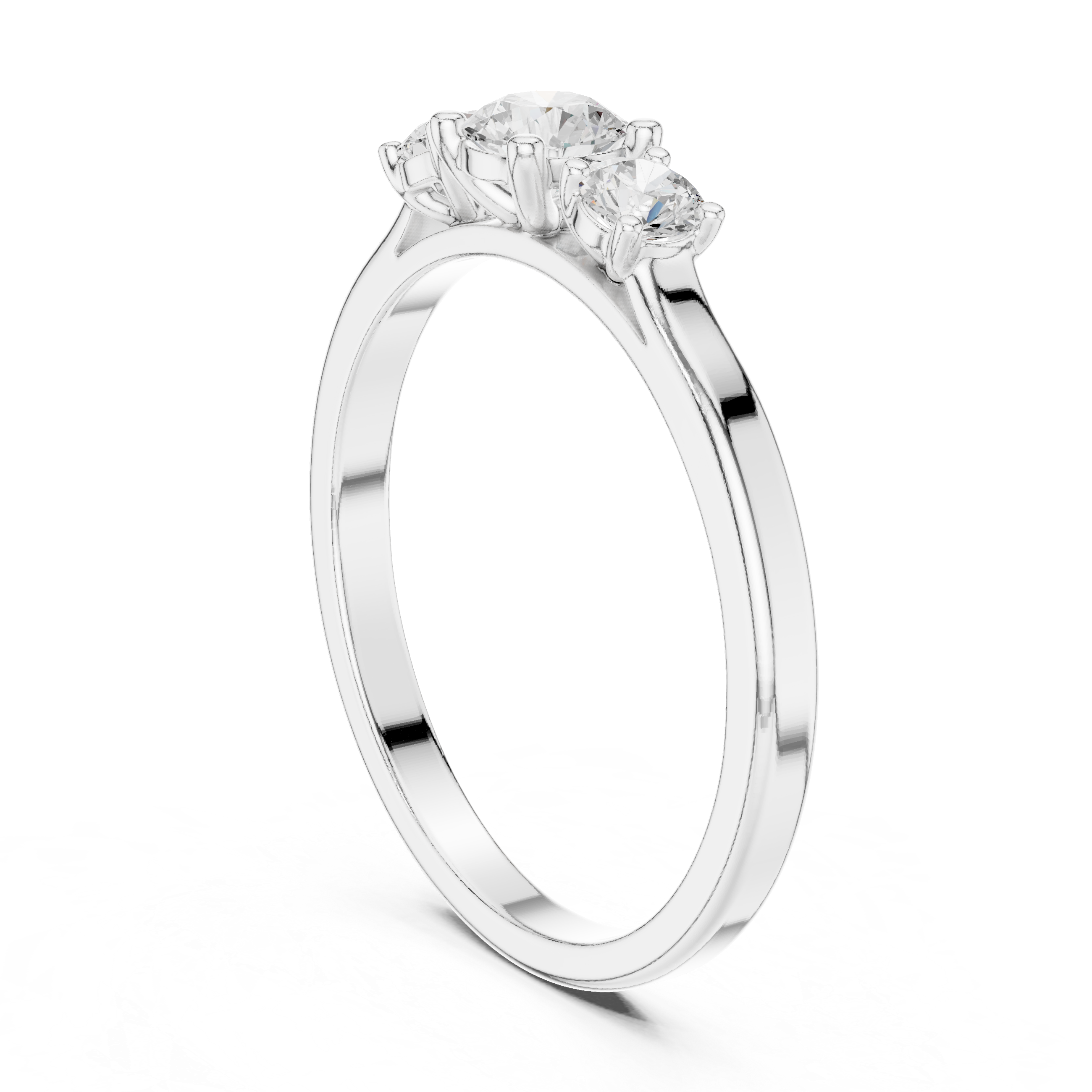 Three Stone Diamond Ring