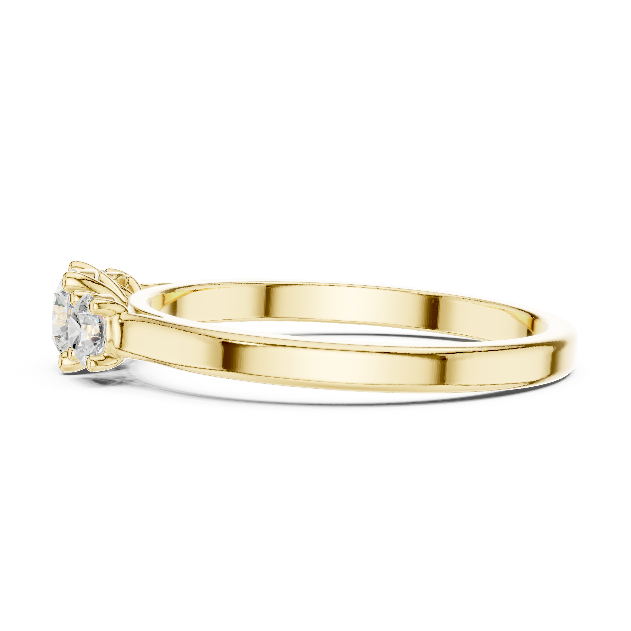 Three Stone Diamond Ring