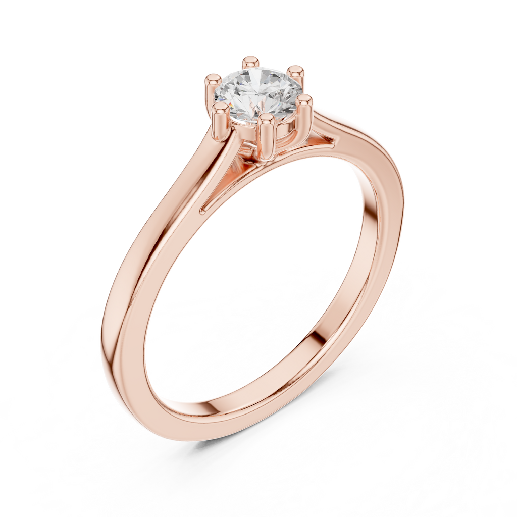 Classic Solitaire Diamond Ring
