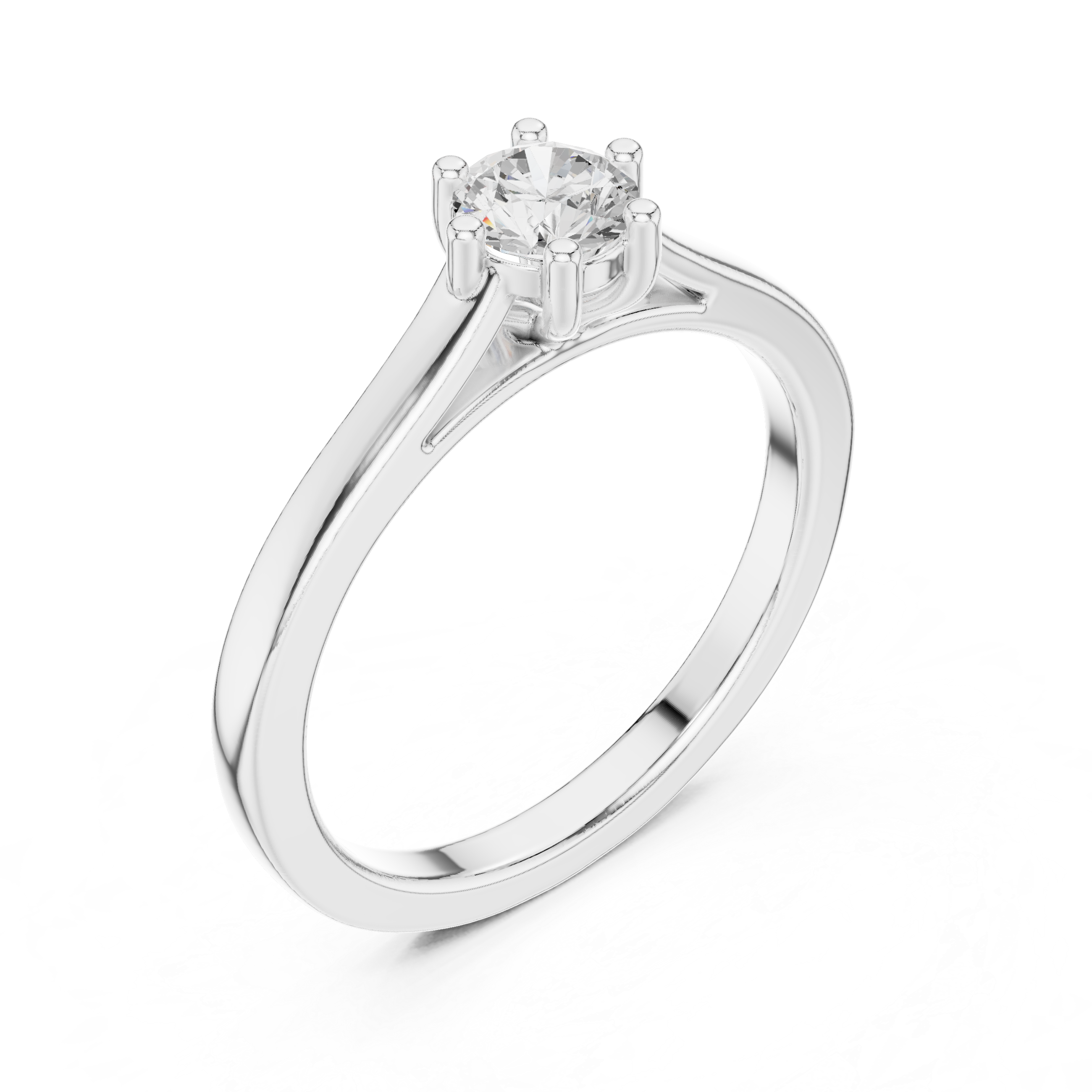 Classic Solitaire Diamond Ring