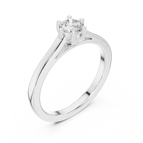 Classic Solitaire Diamond Ring