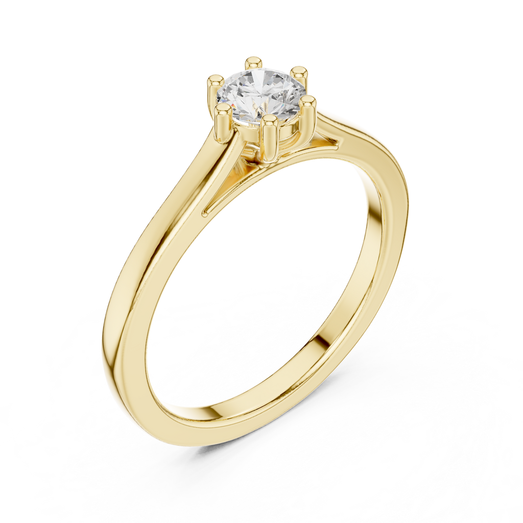 Classic Solitaire Diamond Ring
