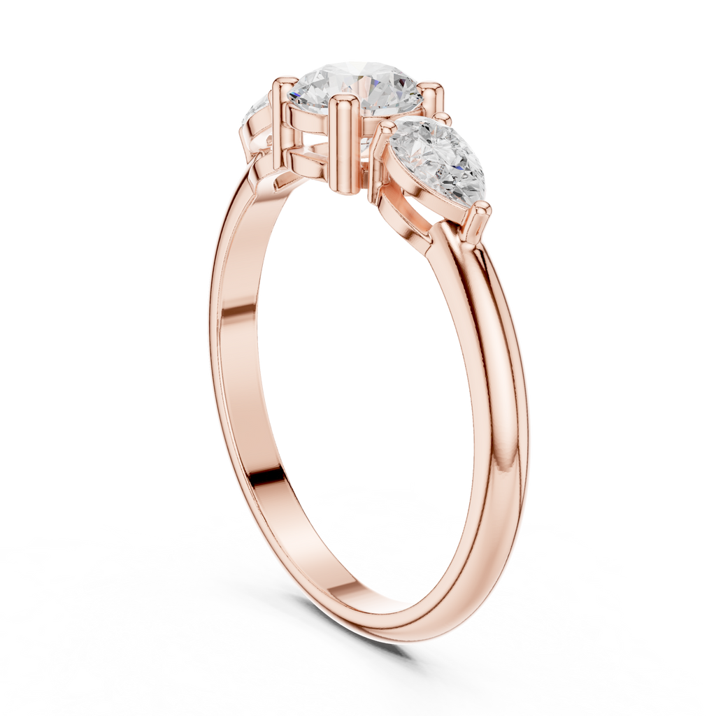 Three Stone Diamond Ring