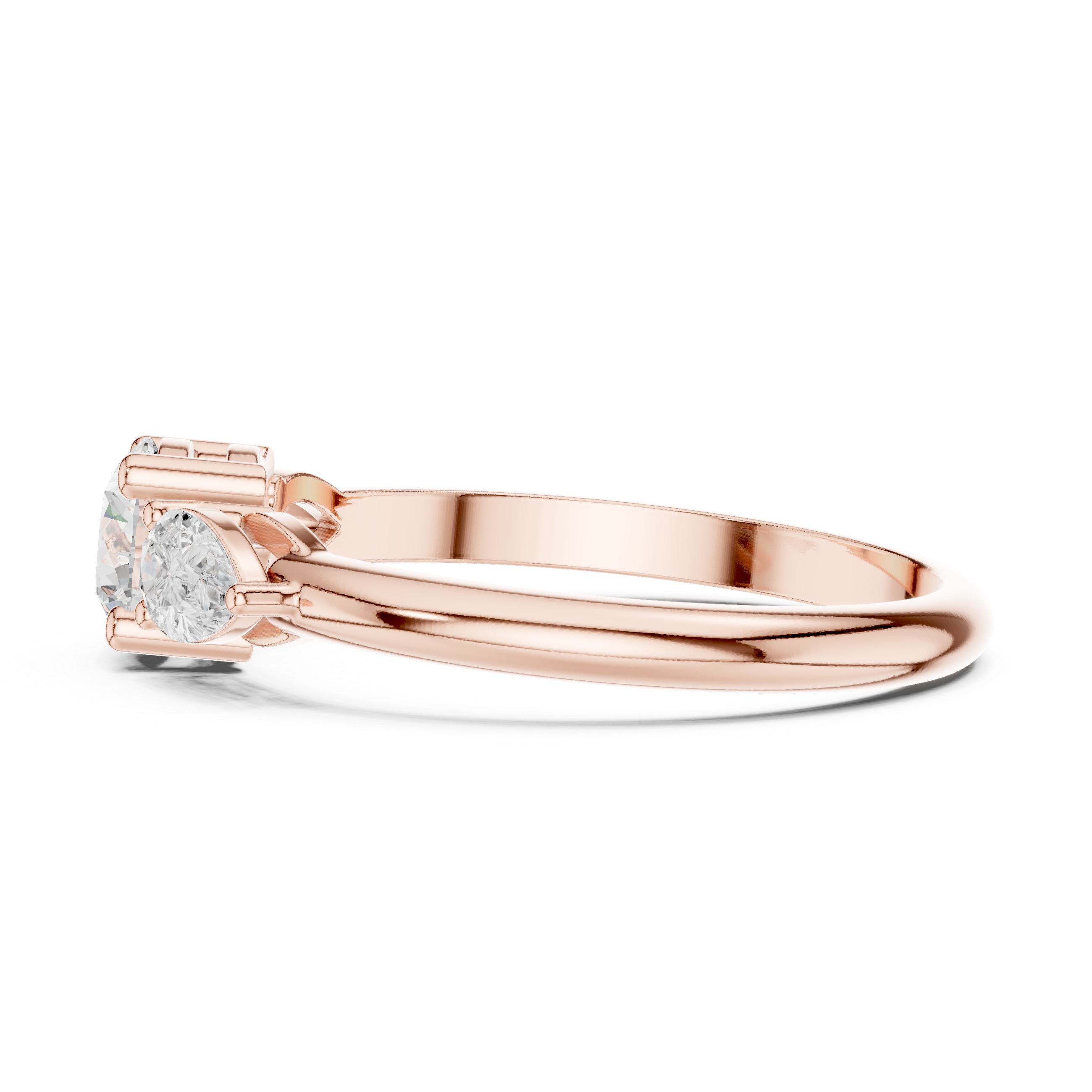 Three Stone Diamond Ring